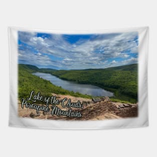 Lake of the Clouds in the Porcupine Mountains Tapestry