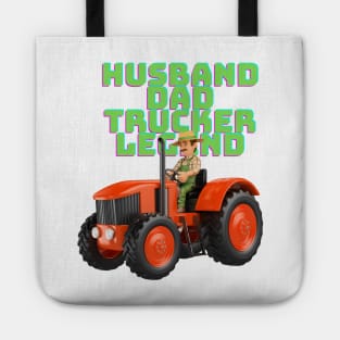 Best Trucker husband Tote