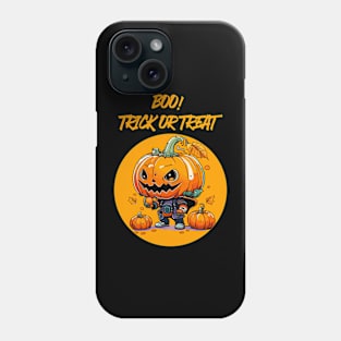 Boo! trick or treat Phone Case