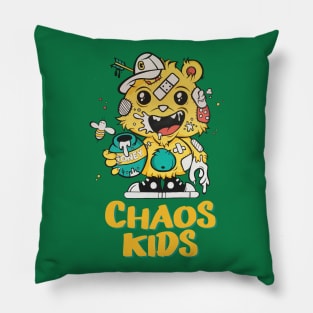 Chaos Kids Cute Funny Baby Bear Child Birthday Costume Gift Pillow