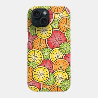 Citrus Craze Phone Case