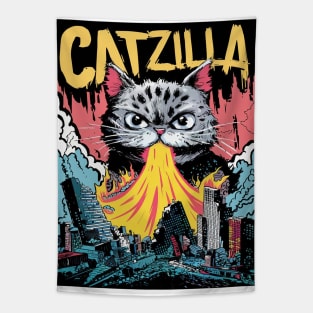 Catzilla Tapestry