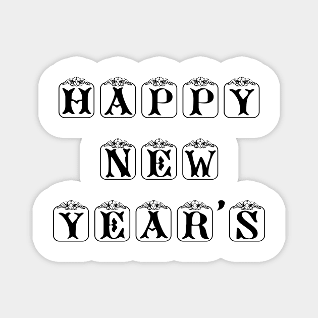 happy new year 2022  #30 Magnet by Medotshirt