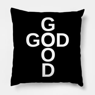 God Cross God is good Pillow