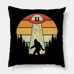 Bigfoot Ufo Pillow