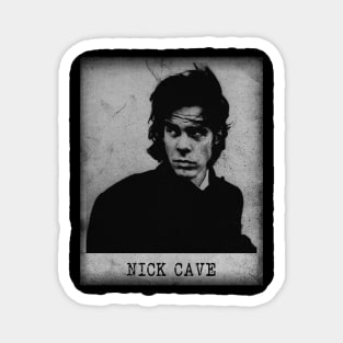 Nick Cave // old school minimalist Magnet
