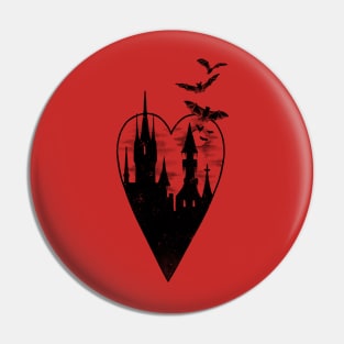 Spooky castle Pin