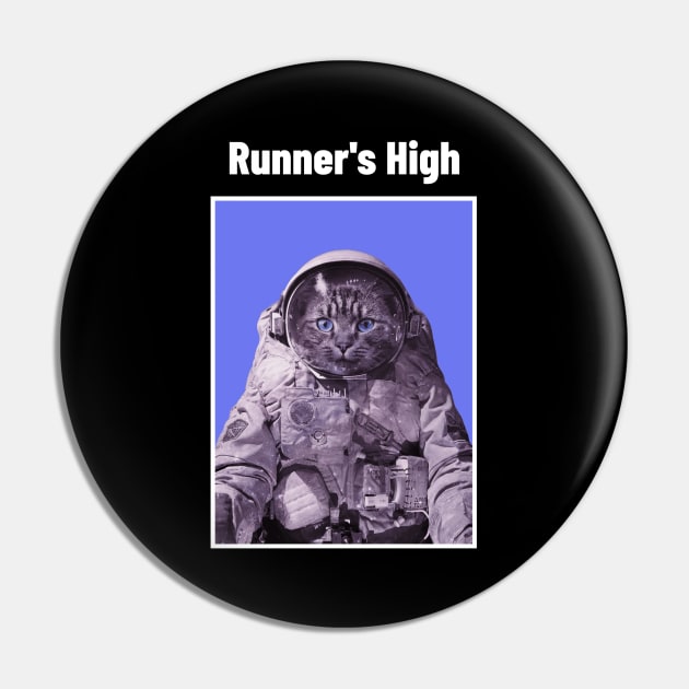 Runner's High Astrocat Pin by Runner's High