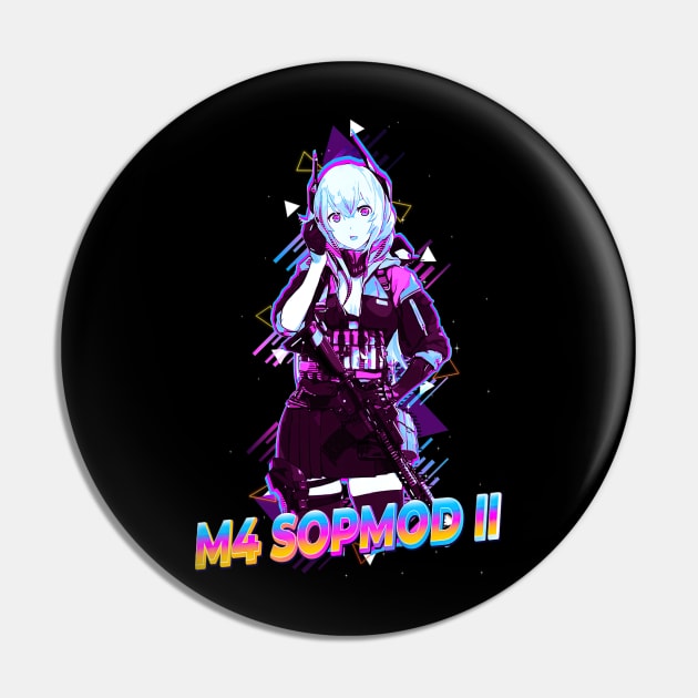 M4 SOPMOD II Girls Frontline Pin by ShariLambert