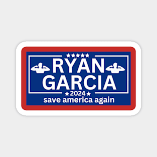 RYAN GARCIA For President trump 2024 keep america great  republican Magnet