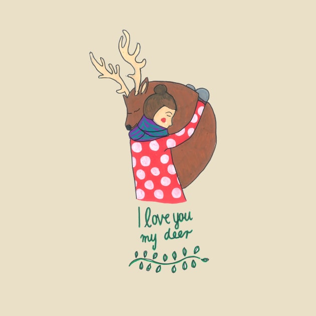 I Love You My Deer by DoodlesAndStuff