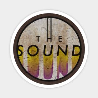 THE SOUND - VINTAGE YELLOW CIRCLE Magnet