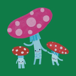 Mushroom Family T-Shirt