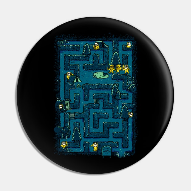 Crystal Lake Maze Pin by rustenico