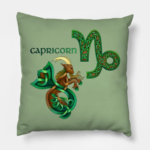 Capricorn Pillow by KnotYourWorld4