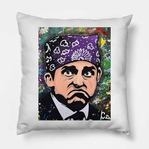 Prison Mike Pillow by Kamran_does_art