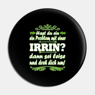 Irland Irrin Bier Pub St. Patrick's Day Saufen Pin