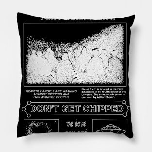 UFO Cult Propaganda - Universe People Pillow