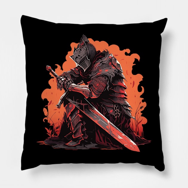 dark soul Pillow by dorapeterx