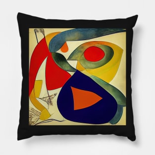 Illustrations inspired by Wassily Kandinsky Pillow