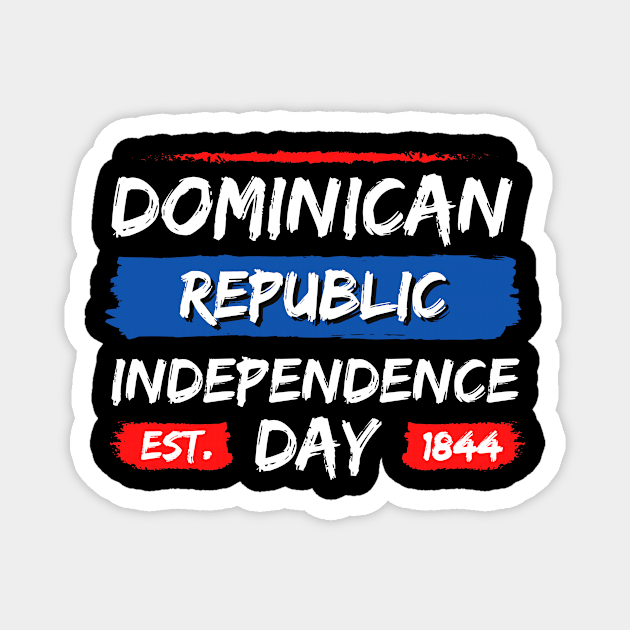 Dominican Republic Independence Day Magnet by Point Shop