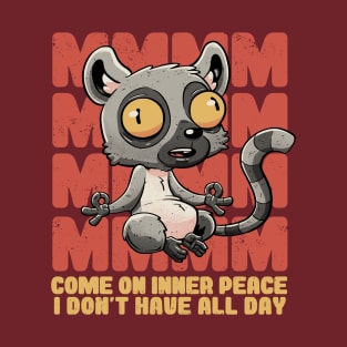 Inner Peace - Cute Funny Animal Gift T-Shirt