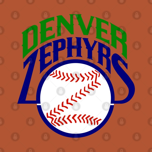 Defunct Denver Zephyrs Baseball 1989 by LocalZonly