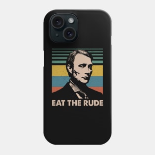 The Silence3 The Silence of the Lambs Eat The Rude Phone Case