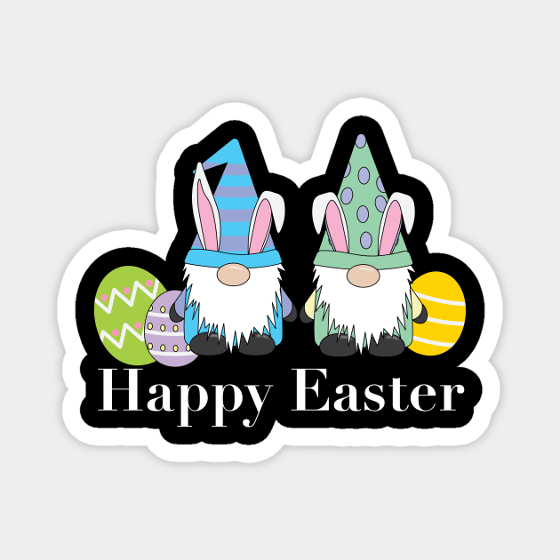 Gappy Easter Garden Gnomes Magnet by KevinWillms1