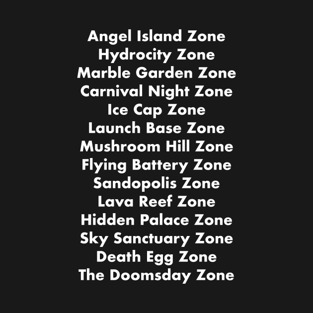 Sonic 3 & Knuckles Zones by Starpost