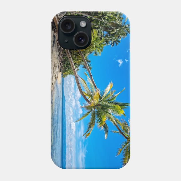 Panaraga Beach, Barobo, Surigao del Sur, Mindanao, Philippines Phone Case by Upbeat Traveler