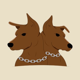 Twin Dogs T-Shirt