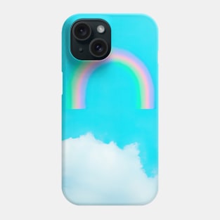 Rainbow an Clouds Phone Case