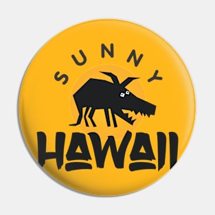 Hawaii T Shirt Pin