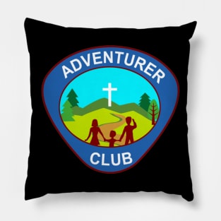 Adventurer Club Seventh Day Adventist logo Pillow