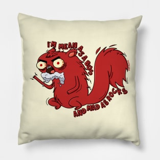 Angry Squirrel Adventure Time Pillow