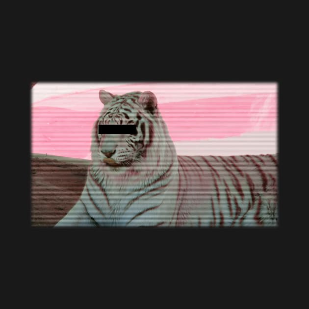 Vaporwave tiger by Custom Style