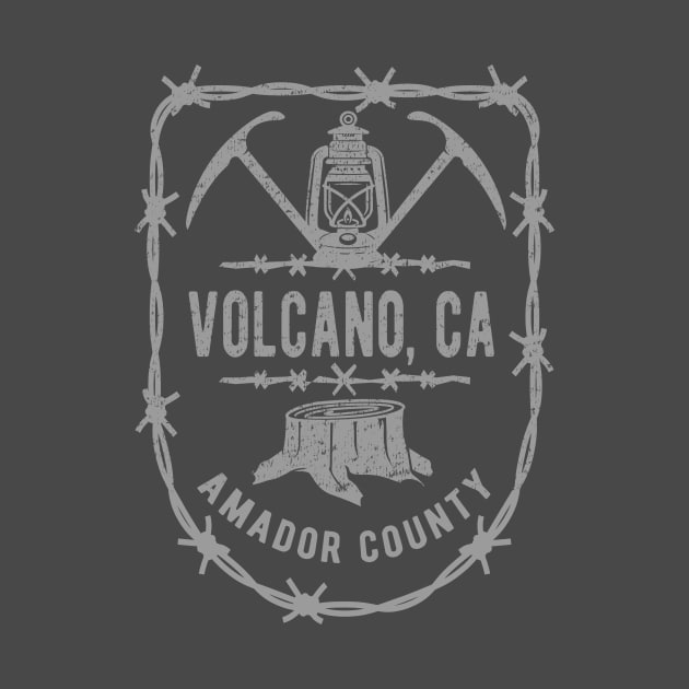 Volcano California Hometown Shirt by Ghost Town Girl