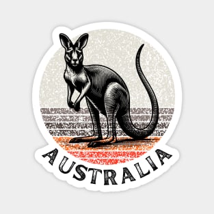 Australia Kangaroo Magnet