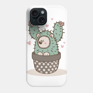 Cactus Hedgehog Phone Case