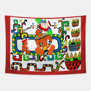 Maize God Tapestry