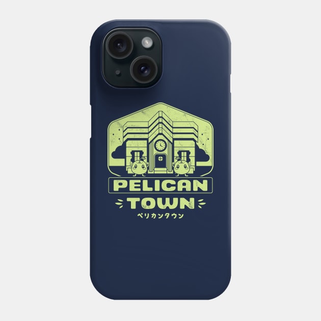 Pelican Town Emblem Phone Case by Lagelantee