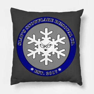 Slav's Snowflake Removal Co. Tee Pillow