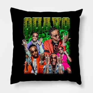 Quavo Bootleg tee Pillow