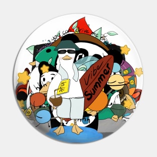 Madness Doo Doo Duck 01 Pin