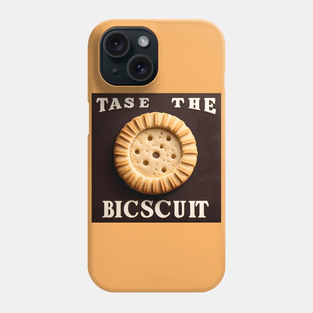 Gourmet Delights: Taste The Biscuit Phone Case by AlexBRD