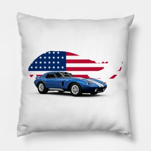 Daytona USA Print Pillow