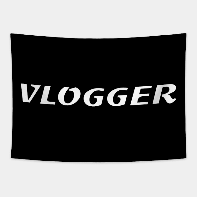 Vlogger Typography Tapestry by PallKris