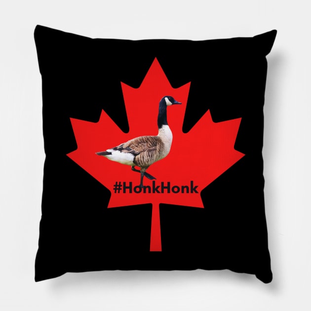 Canada Goose Honk Pillow by Kyarwon