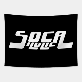 SOCAHOLIC - IN WHITE - CARNIVAL CARIBANA TRINI PARTY DJ Tapestry